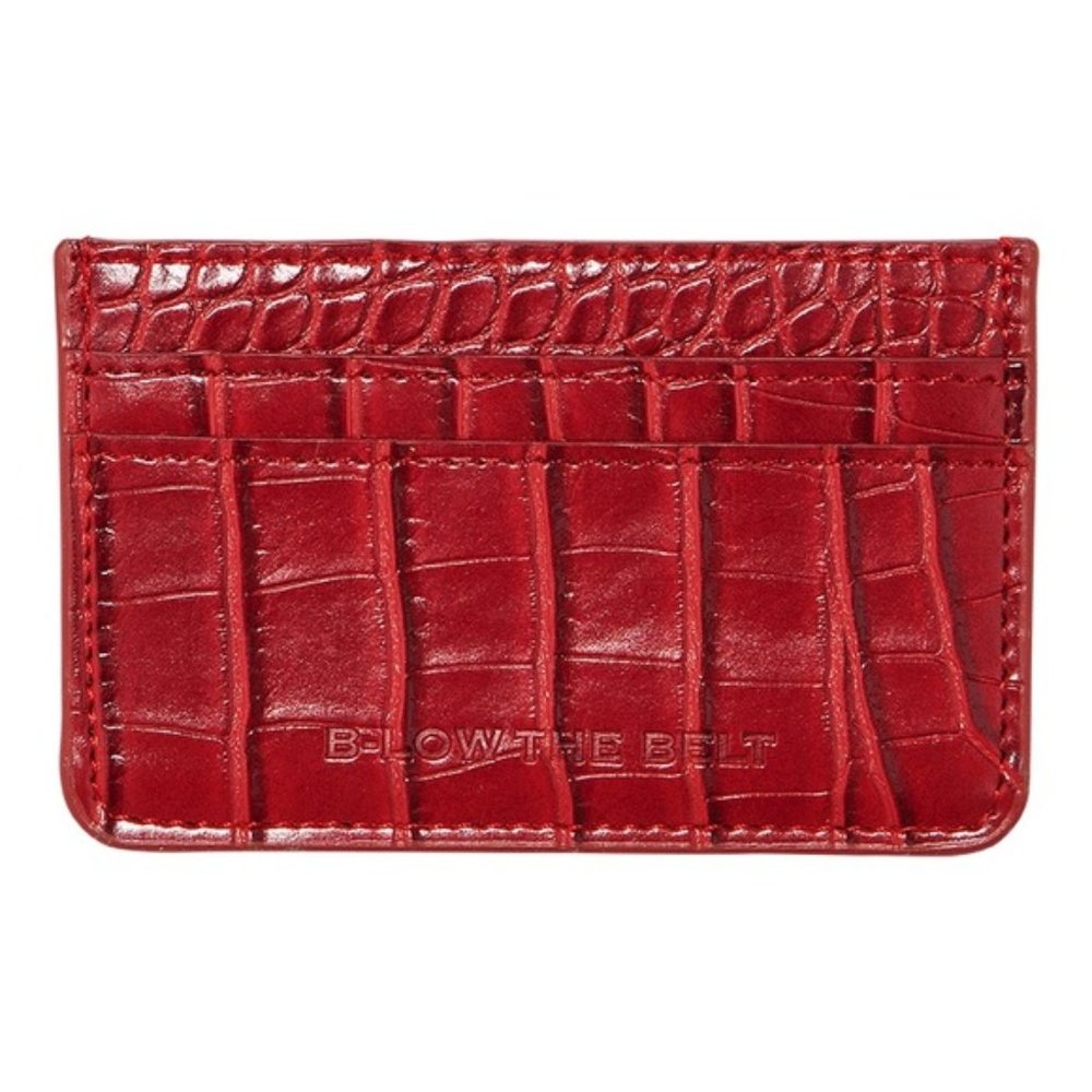 *ADD ON* B-Low The Belt Croc Card Case